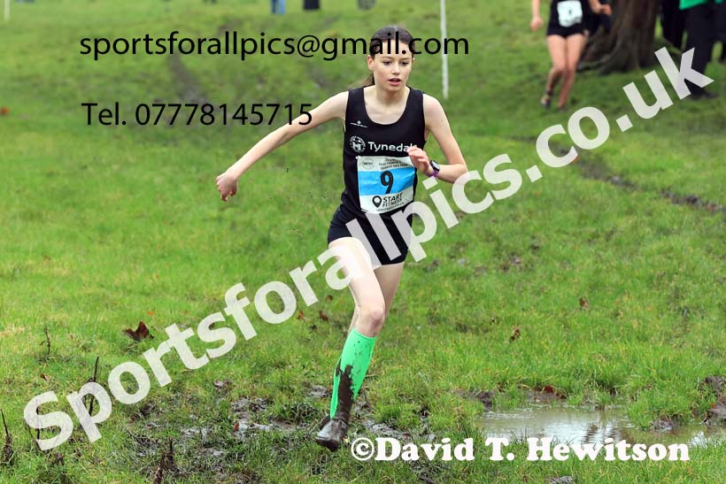 Womens under-17s and under-20s 2023 NECAA Cross Country Relays, Thornley Hall Farm, Peterlee, County Durham. Photo: David T. Hewitson/Sports for All Pics